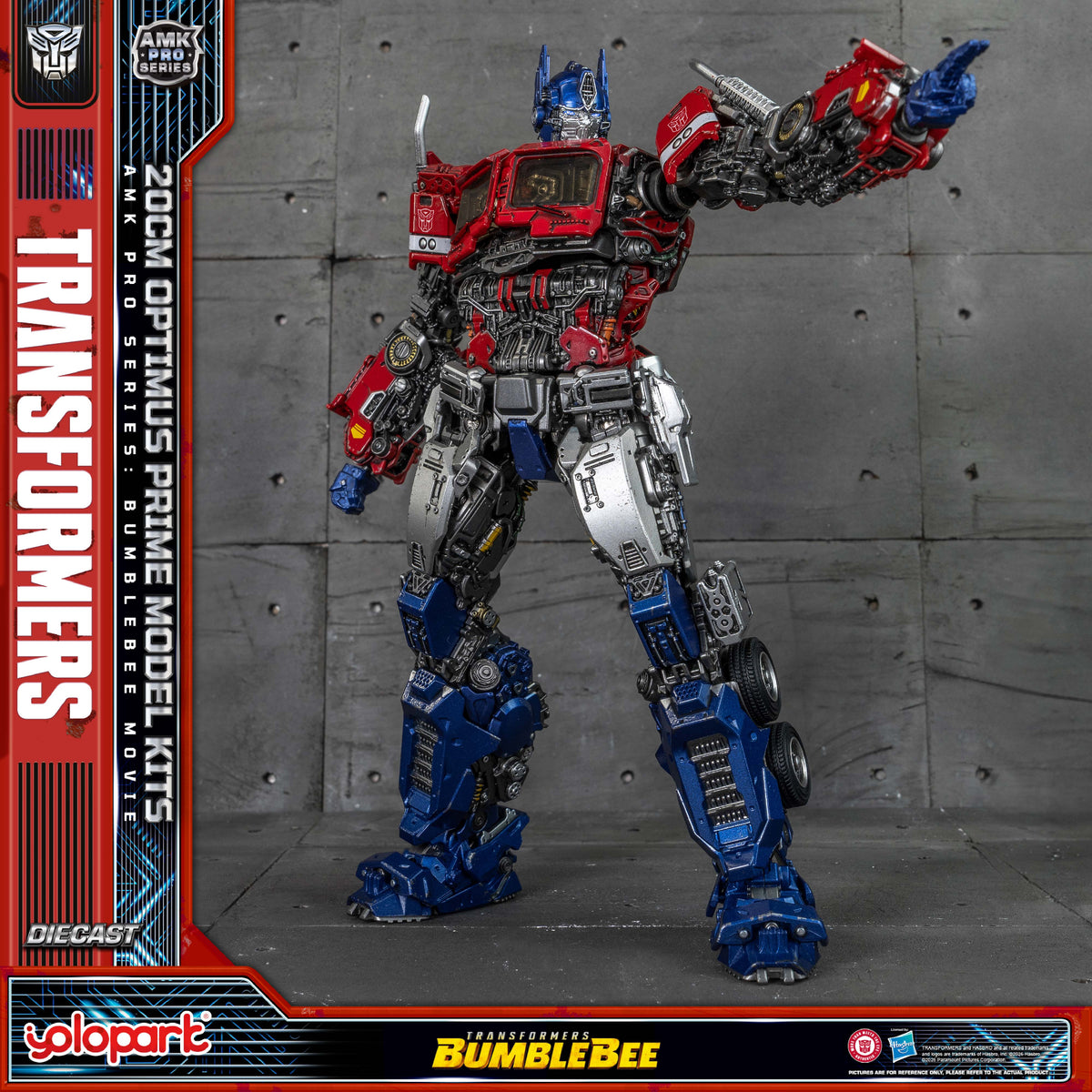 TRANSFORMERS BUMBLEBEE THE MOVIE : AMK PRO Series Optimus Prime