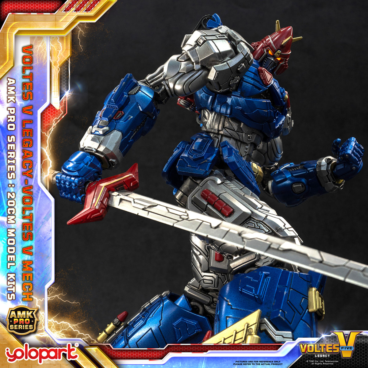Voltes V Legacy - AMK PRO Series Voltes V Mech Model Kit – Yolopark