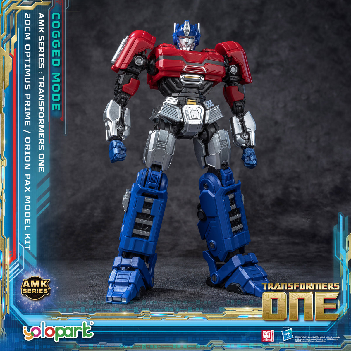 TRANSFORMERS ONE AMK Series (Cogged Mode) Orion Pax Model TRANSFORMERS ONE AMK Series (Cogged Mode) Orion Pax Model