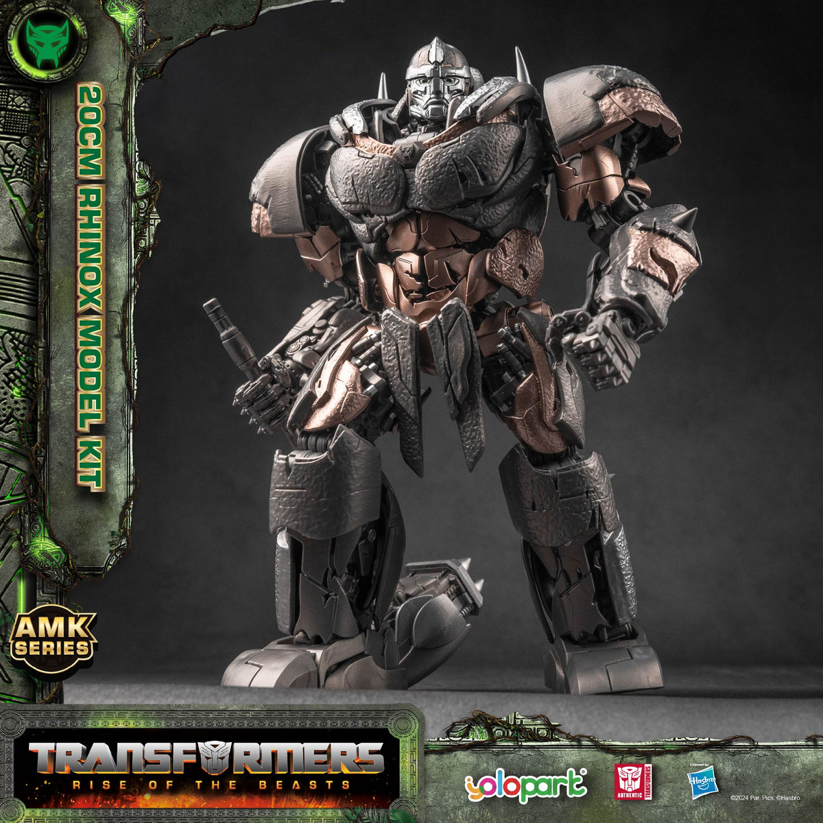 Rino様 Transformers : Rise of the Beasts 20cm Rhinox Model Kit – Yolopark
