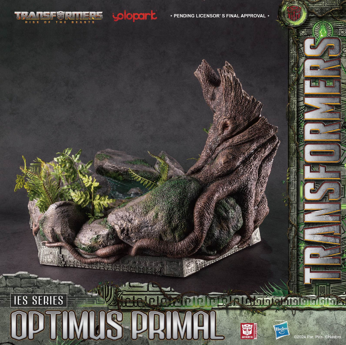 Transformers Rise of the Beasts - IES Series 62cm Optimus Primal - Del