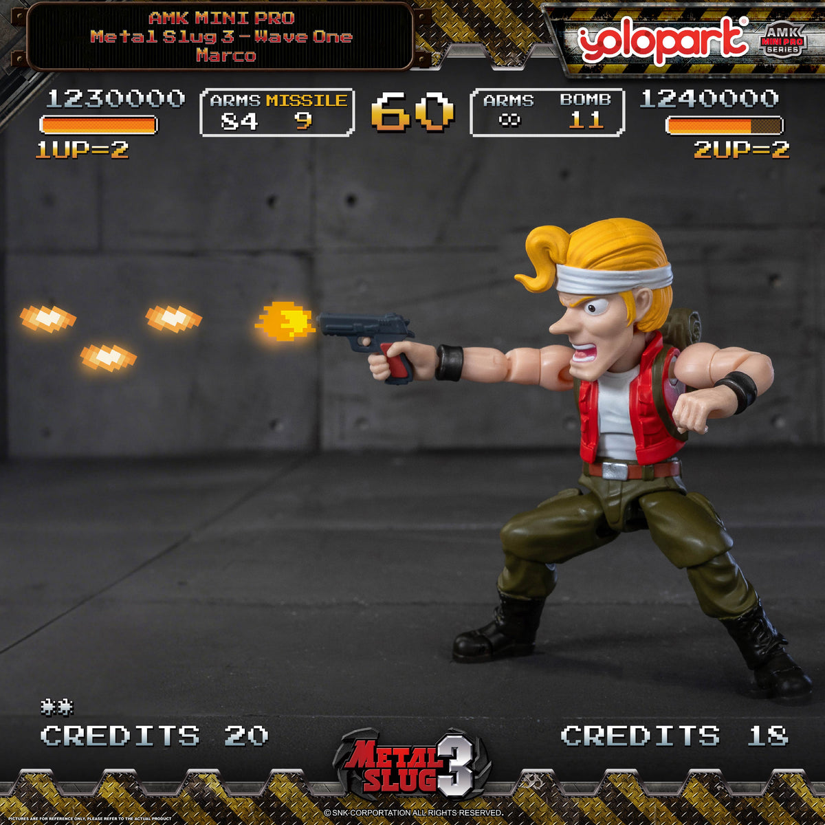 METAL SLUG 3: AMK MINI PRO SERIES METAL SLUG 3 WAVE 1 Model Kit