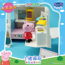 Load image into Gallery viewer, Peppa Pig Playset Series - Mid-size playset series with figure - Ice Cream Truck