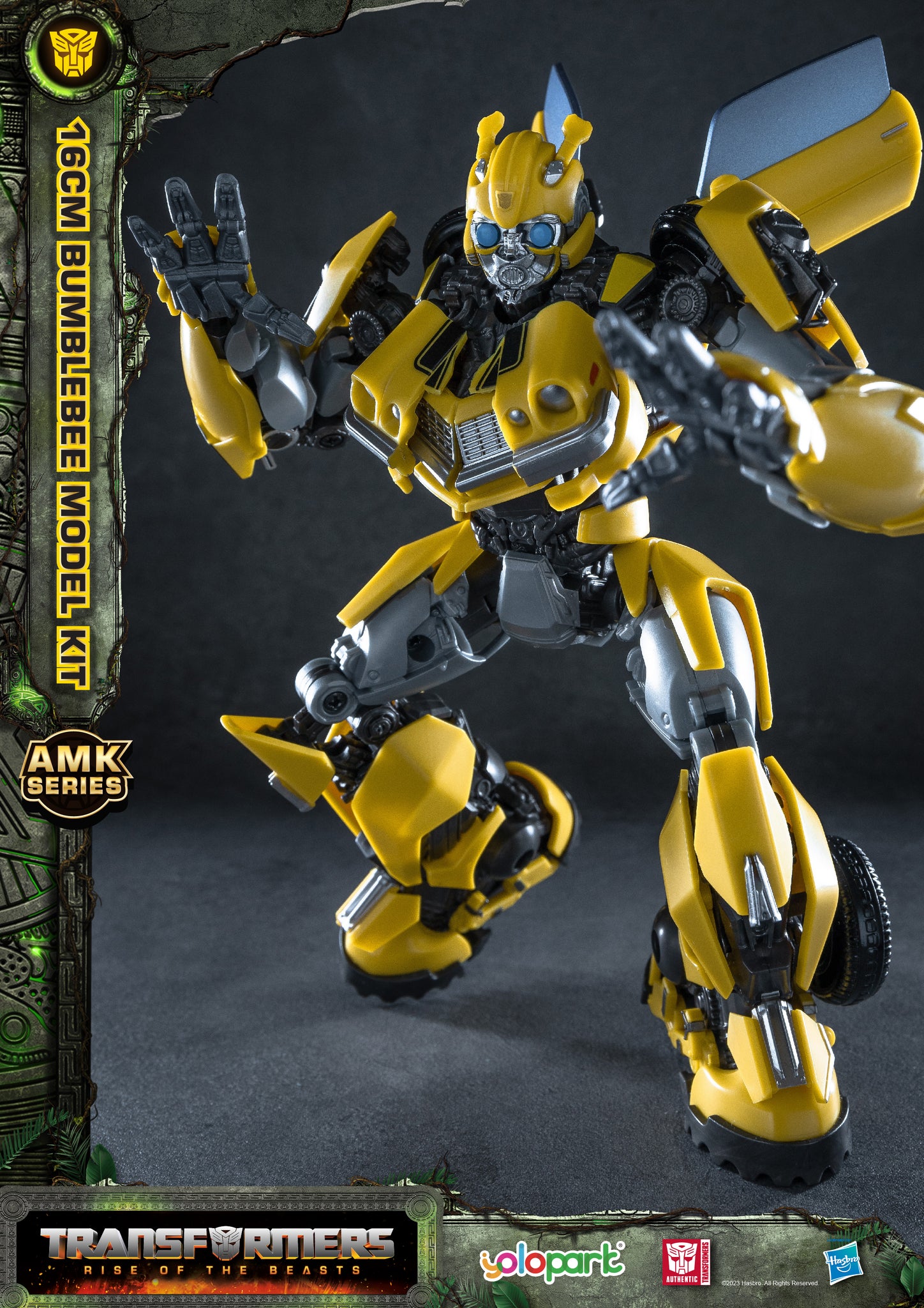 Yolopark [Advanced Model Kits] Transformers Movie 7: Rise of The Beasts  16CM Bumblebee Model Kit. Preorder. Available in June 2023.