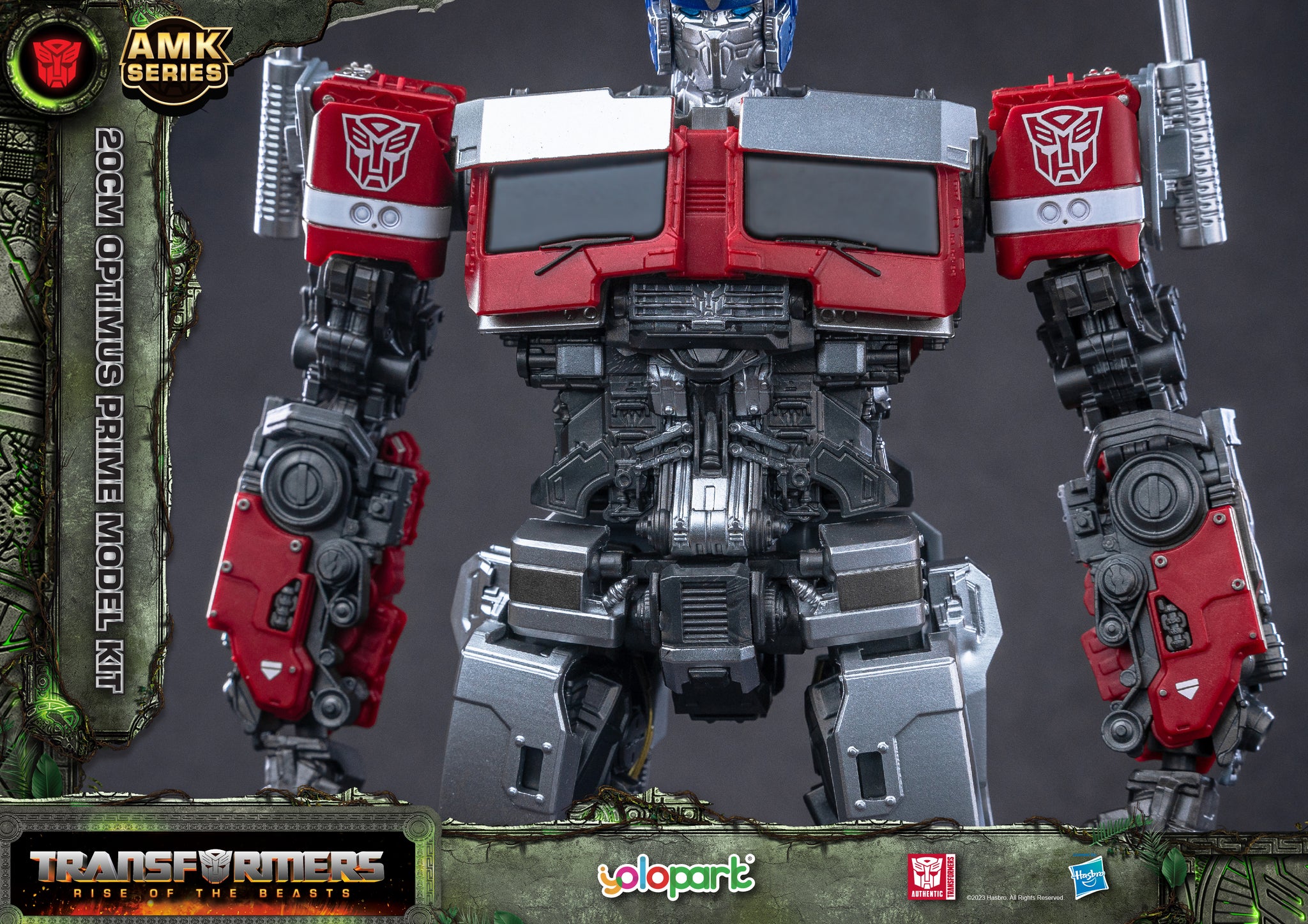 AMK SERIES Transformers Movie 7: Rise of The Beasts - 20cm Optimus Prime  Model Kit