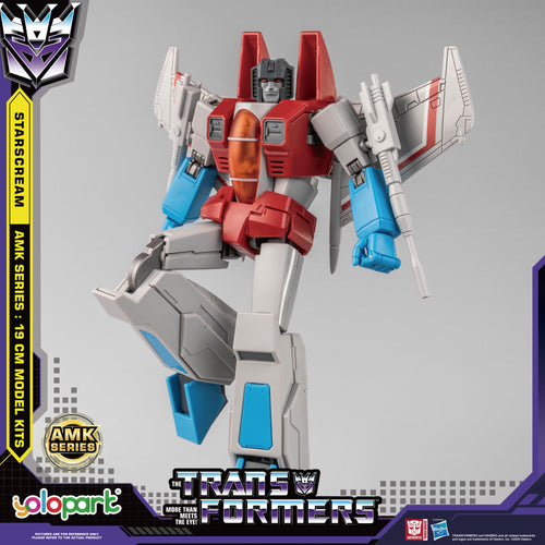 PRE-ORDER : TRANSFORMERS GENERATION ONE: AMK Series 19cm Starscream Model Kit