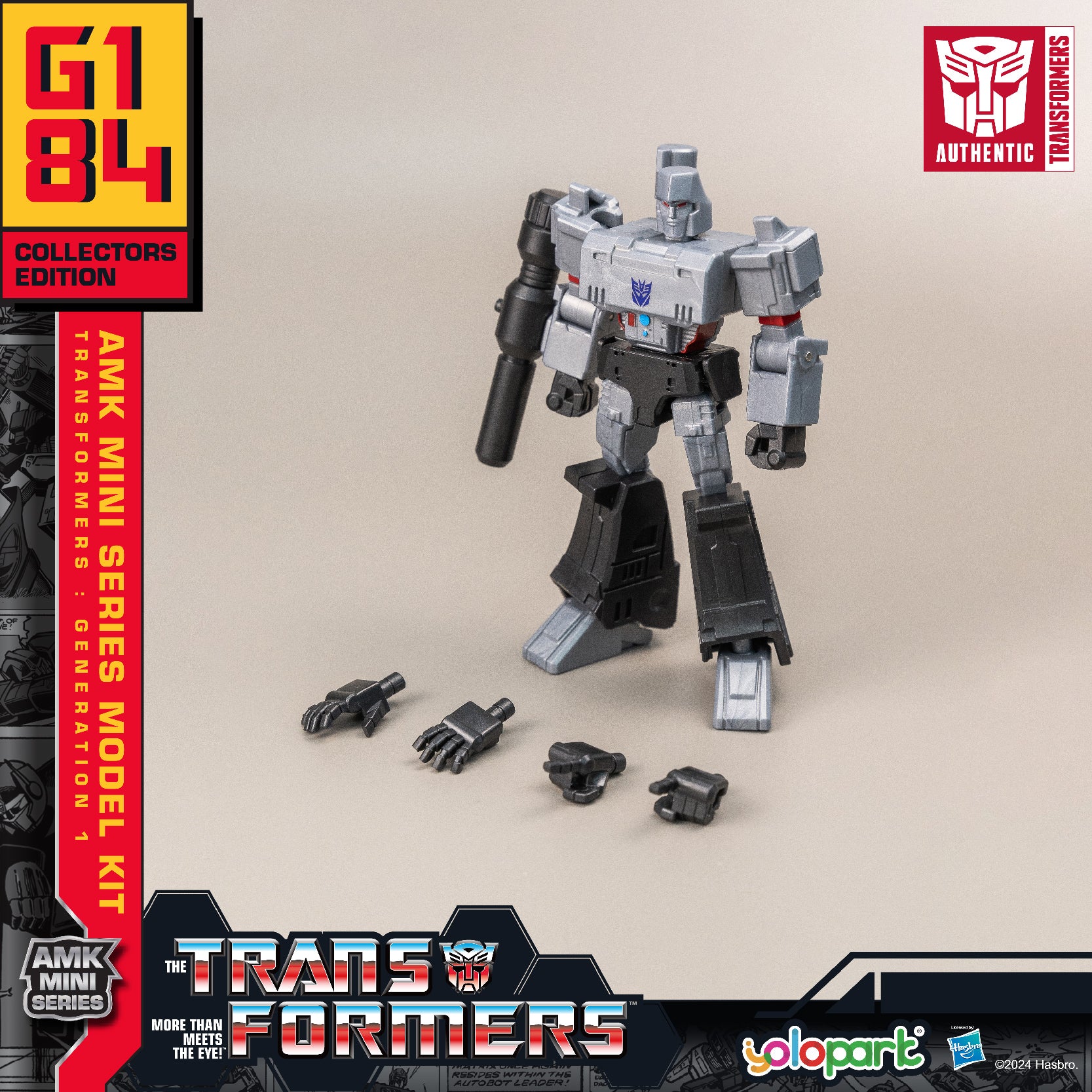 Transformers Generation One AMK MINI Series Model Kit Megatron