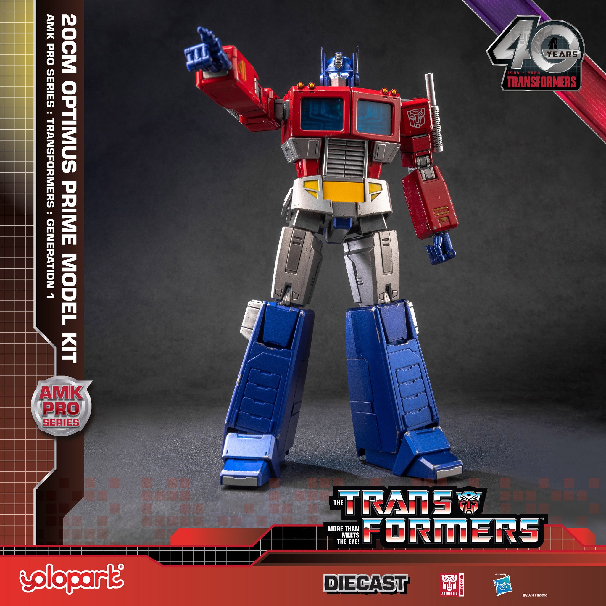 TRANSFORMERS Generation One AMK PRO Series 20cm Optimus Prime