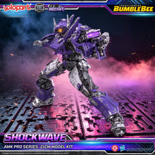 Load image into Gallery viewer, PRE- ORDER: TRANSFORMERS BUMBLEBEE THE MOVIE : AMK PRO Series Shockwave Model Kit