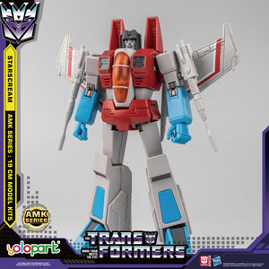 PRE-ORDER : TRANSFORMERS GENERATION ONE: AMK Series 19cm Starscream Model Kit