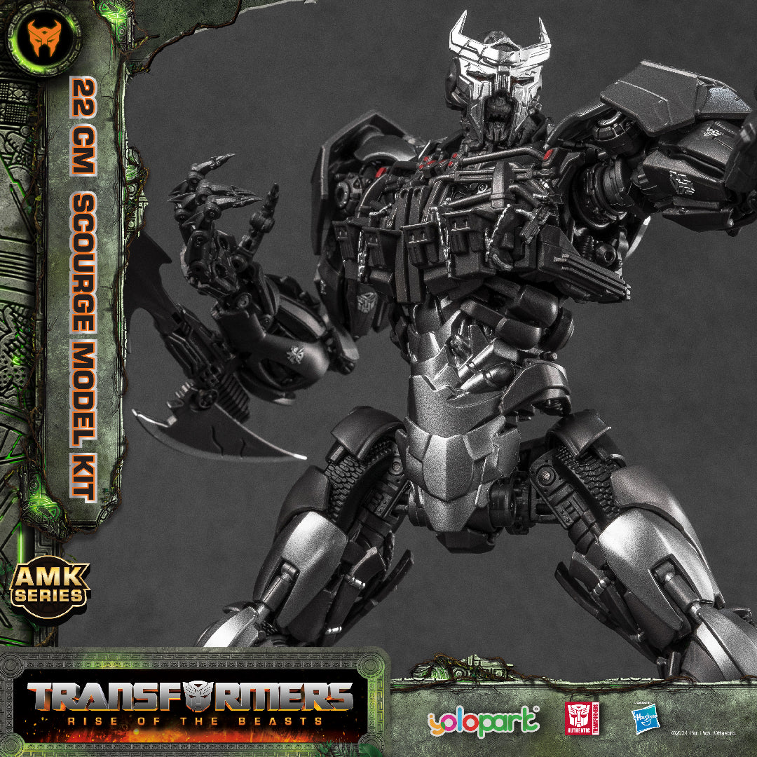Transformers : Rise of the Beasts 22cm Scourge Model Kit – Yolopark
