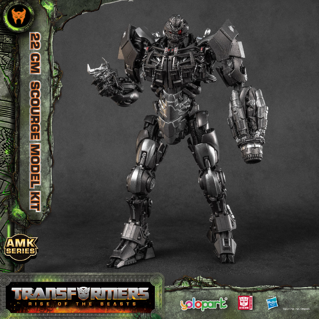 FULL BUILD Scourge Yolopark AMK Series 22 cm Transformers Rise of the Beast  Model Kit Build & Review 