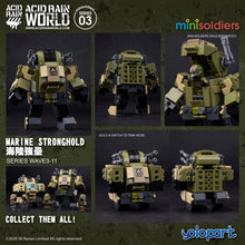 Load image into Gallery viewer, ACID RAIN WORLD: Bricks Series Marine stronghold wave3-11