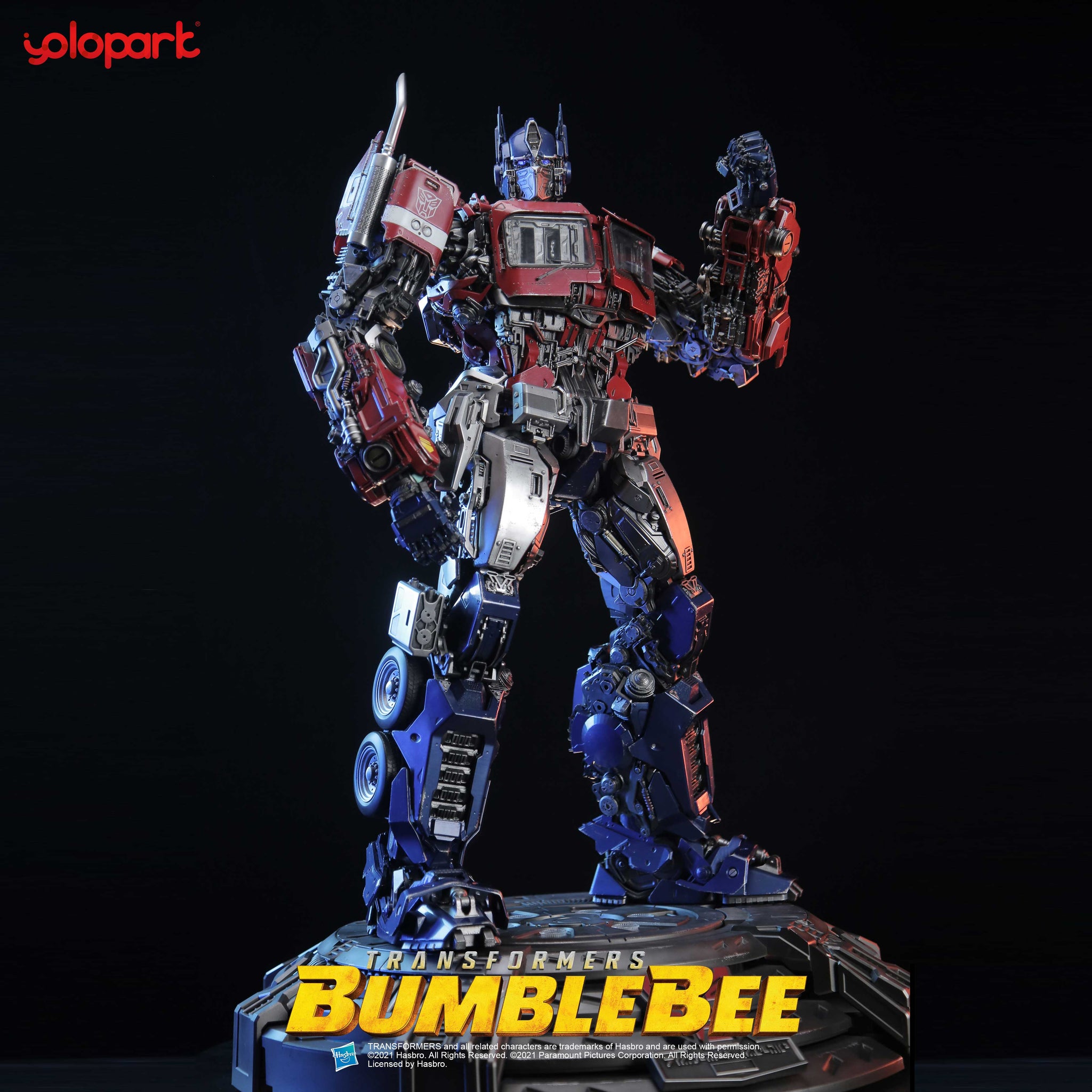 Transformers: Bumblebee Earth Mode Optimus Prime Model Kit