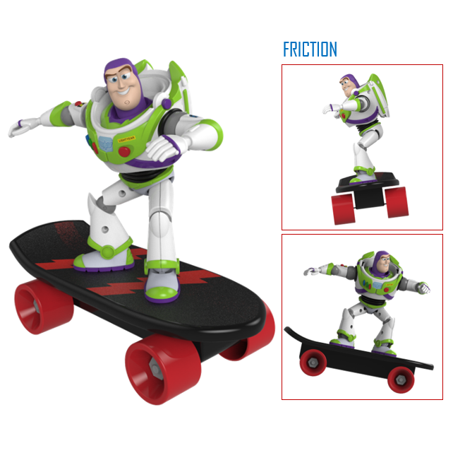 人気提案 LightYear Buzz - 4 Story Toy Skate Yolopark – スケートボード